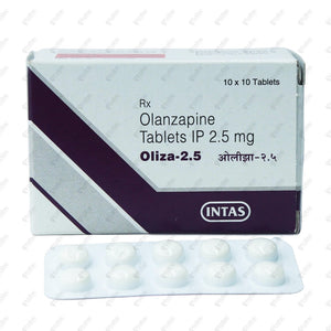 Oliza 2.5mg Tablet 10's