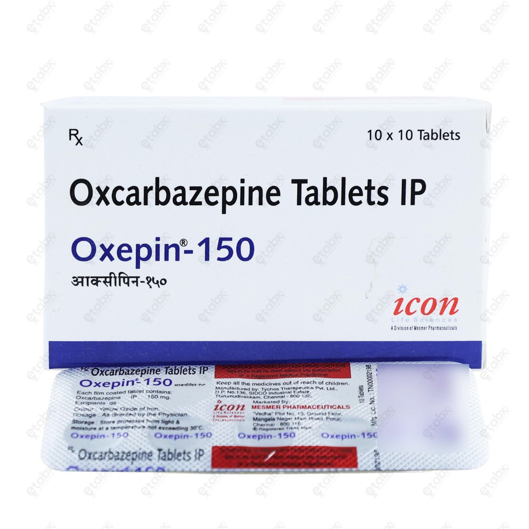 Oxepin 150mg Tablet 10's