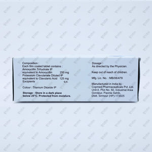 Moxikind CV 375mg Tablet 10's