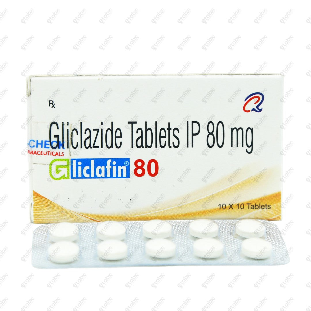 Gliclafin 80 Tablet 10's