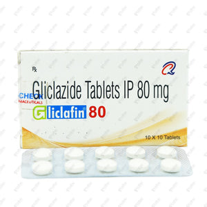 Gliclafin 80 Tablet 10's
