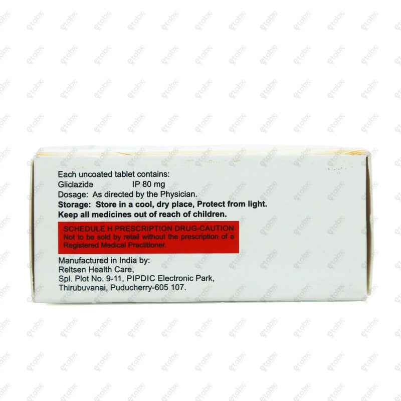 Gliclafin 80 Tablet 10's