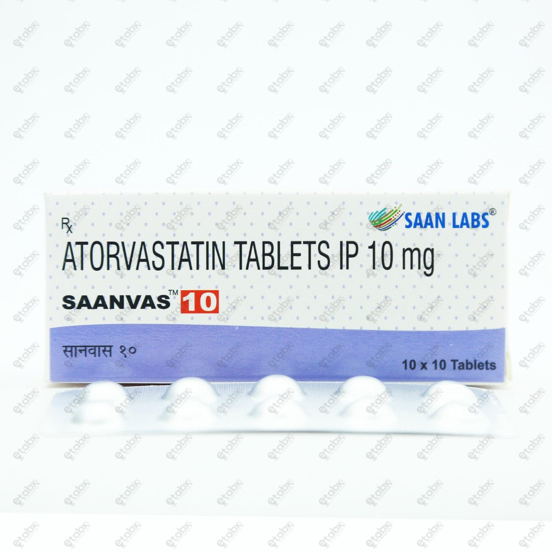 Saanvas 10 Tablet 10's