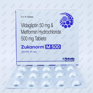 Zukanorm M 500mg Tablet 20's