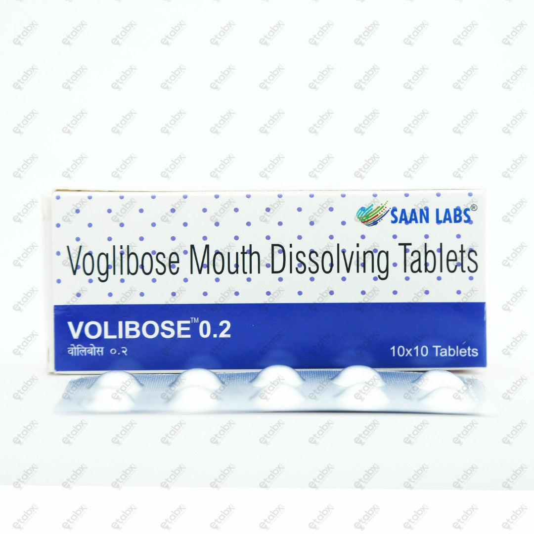 VOLIBOSE 0.2 Tablet 10's