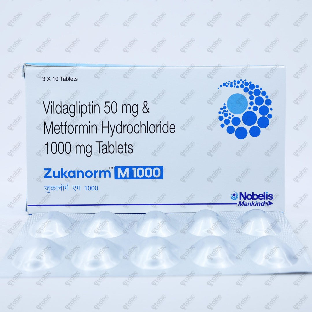 Zukanorm M 1000mg Tablet 15's