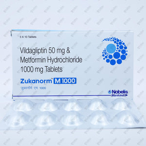 Zukanorm M 1000mg Tablet 15's