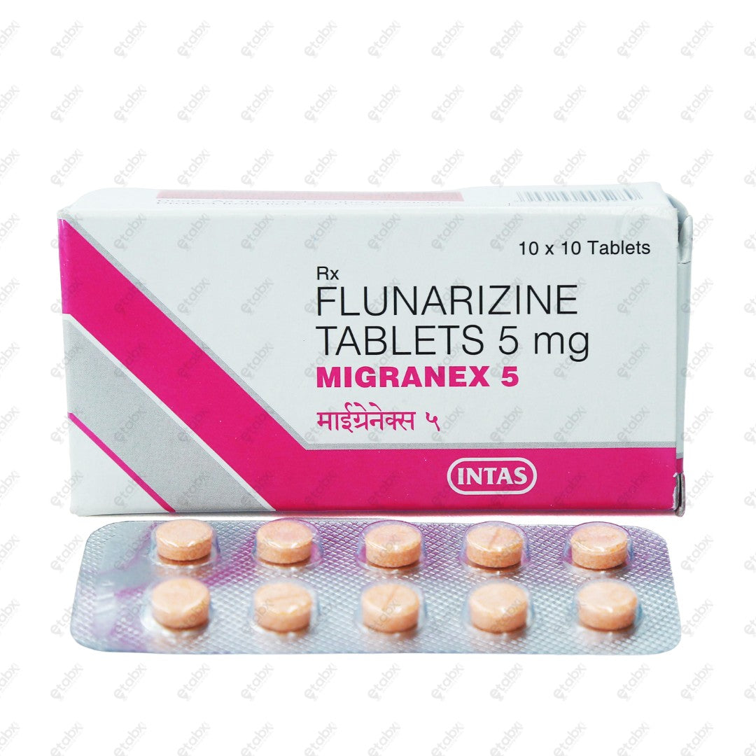 Migranex 5mg Tablet 10's