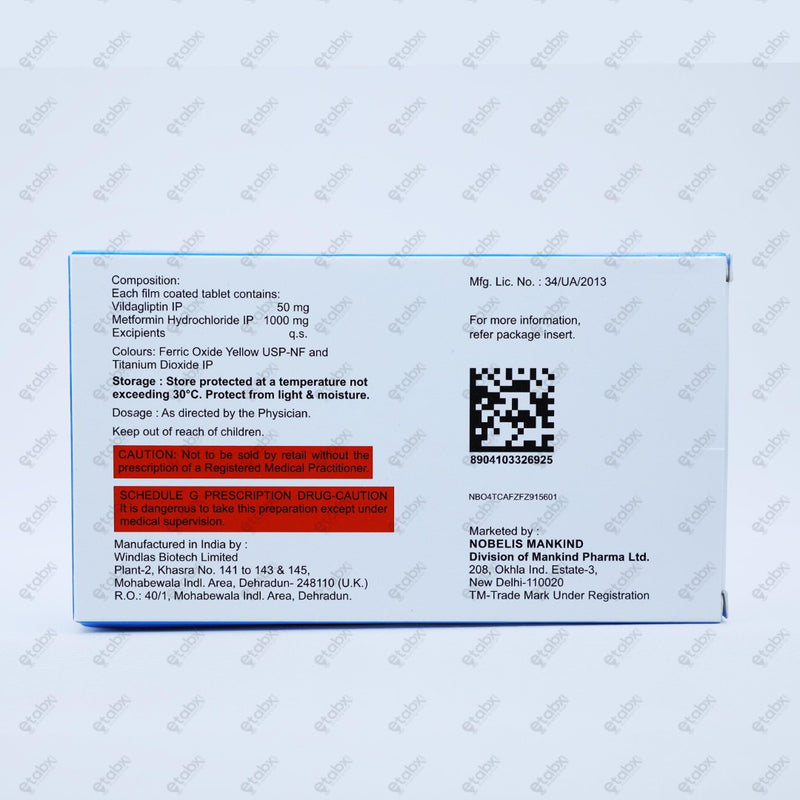 Zukanorm M 1000mg Tablet 15's