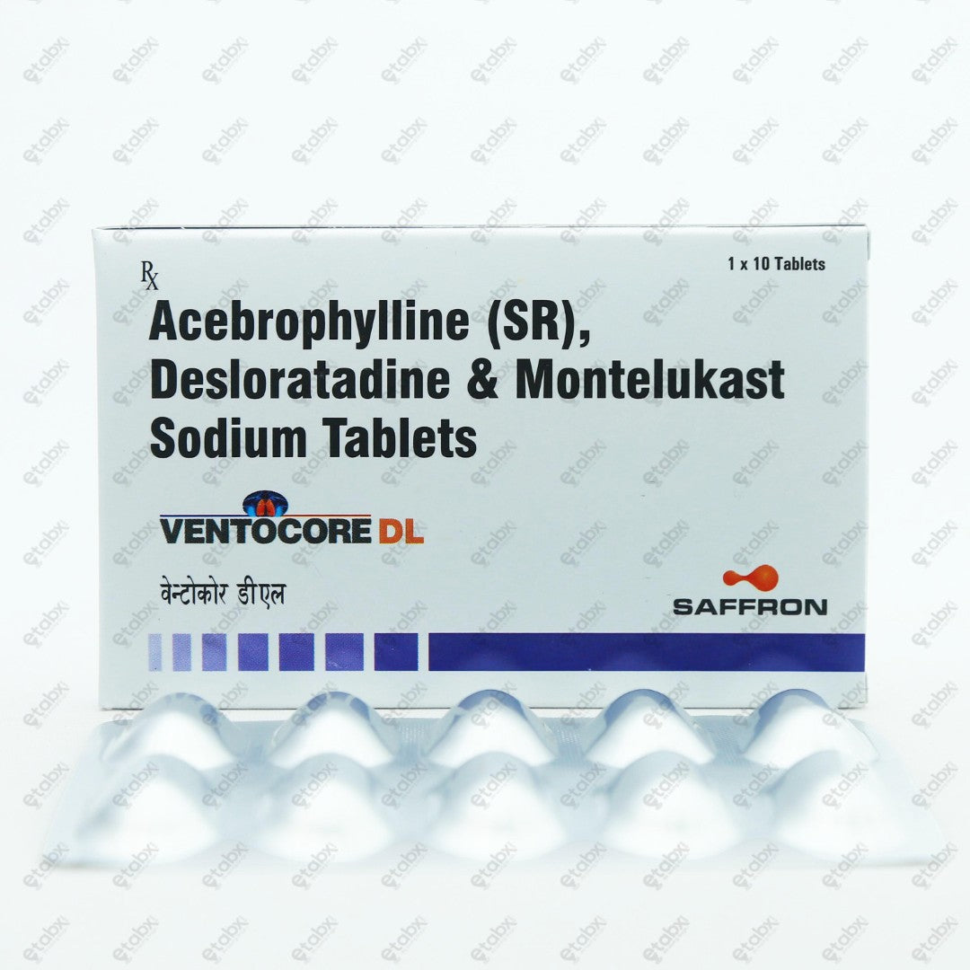 Ventocore DL Tablet 10's