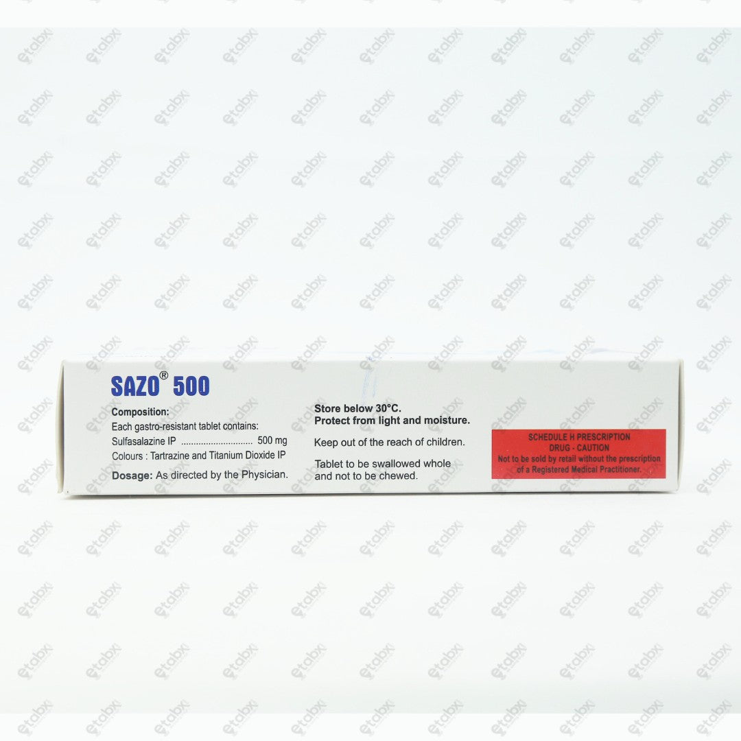 Sazo 500mg Tablet 15's