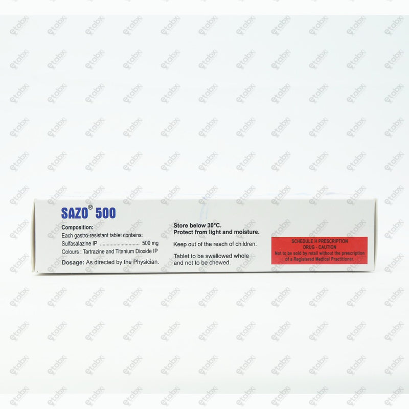 Sazo 500mg Tablet 15's