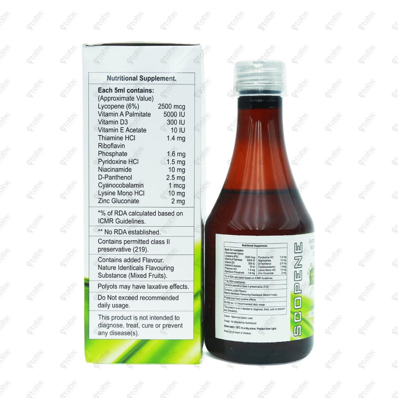 SCOPENE SYRUP 200ML