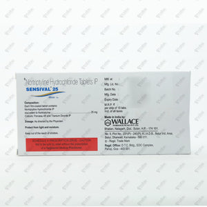 Sensival 25mg Tablet 10's
