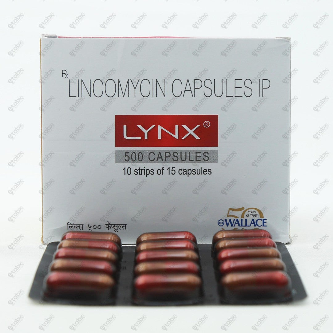 Lynx 500mg Capsule 15's