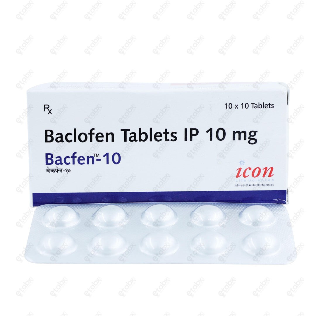BACFEN 10mg Tablet 10's