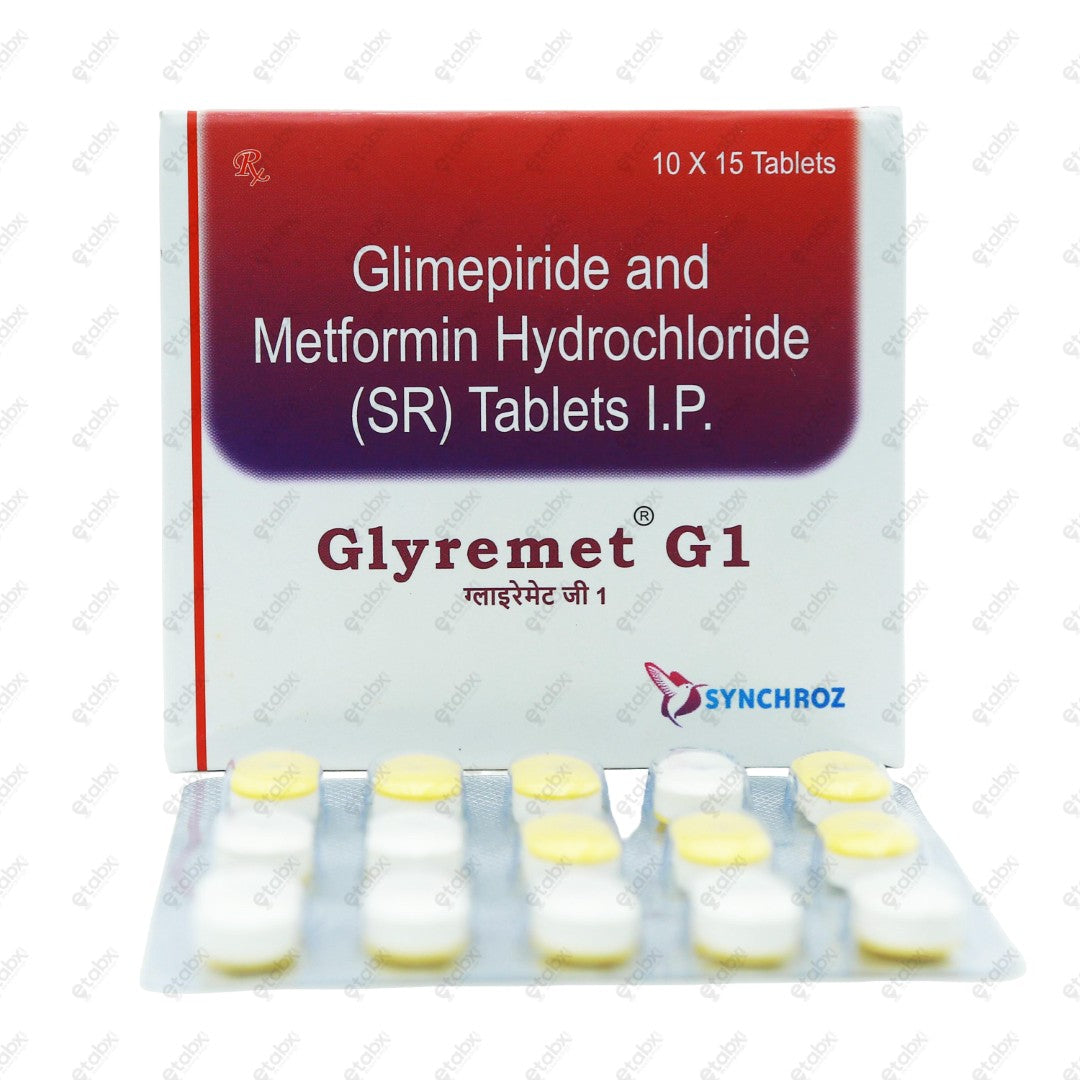 Glyremet G1 Tablet 15's