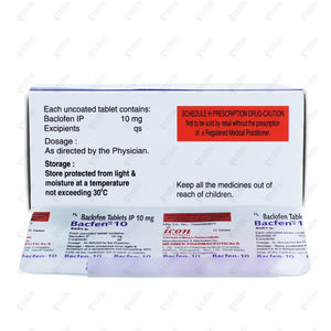 Bacfen 10mg Tablet 10's