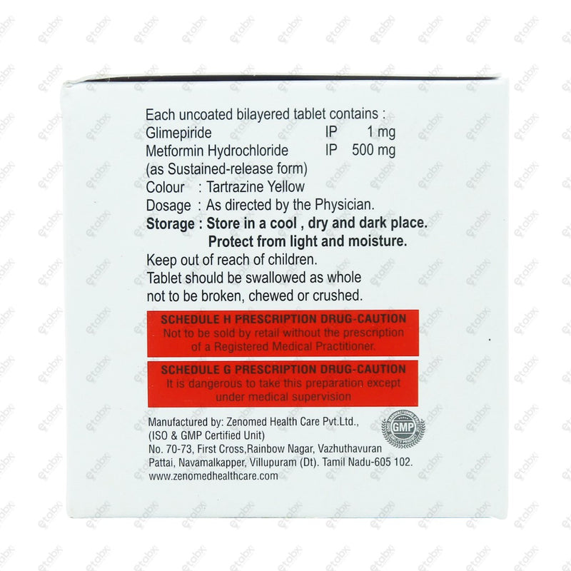 Glyremet G1 Tablet 15's