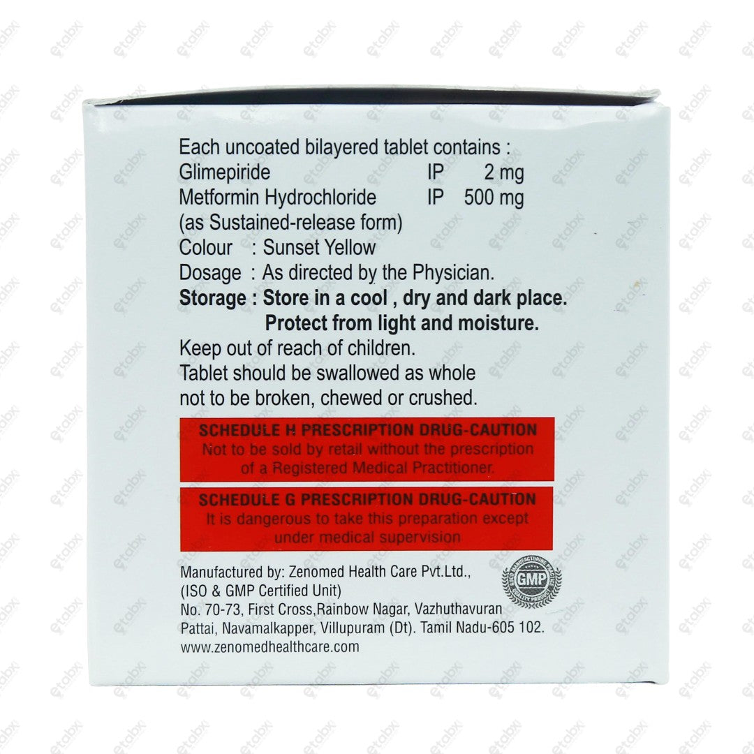 GLYREMET G2 Tablet 15's