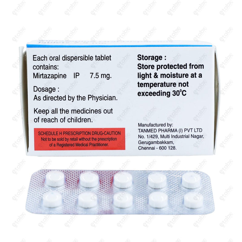 Mirsol 7.5mg Tablet 10's