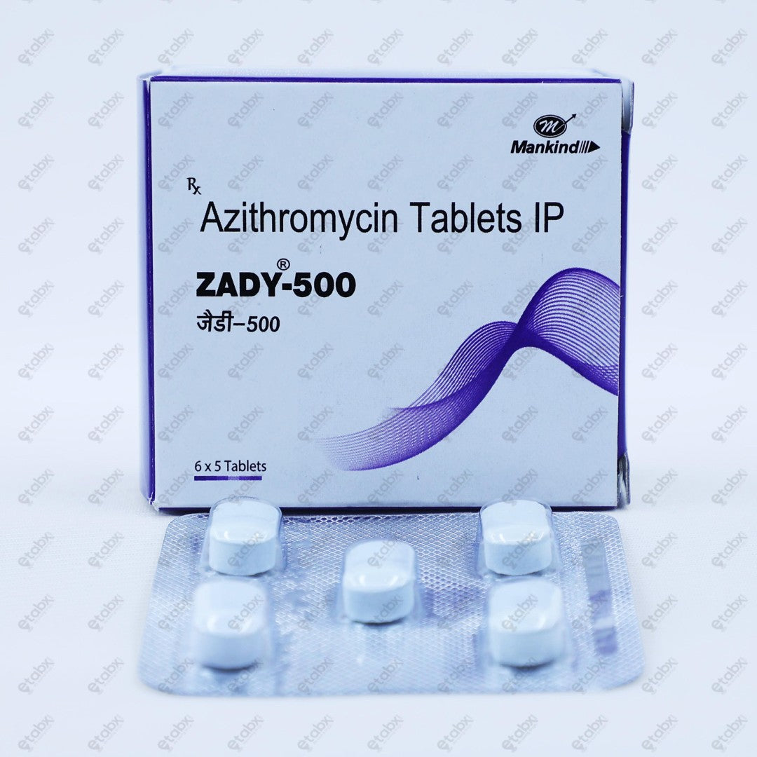 Zady 500mg Tablet 5's
