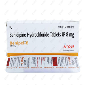 Benipel 8mg Tablet 10's