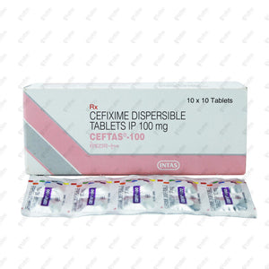 Ceftas 100mg Tablet 10's
