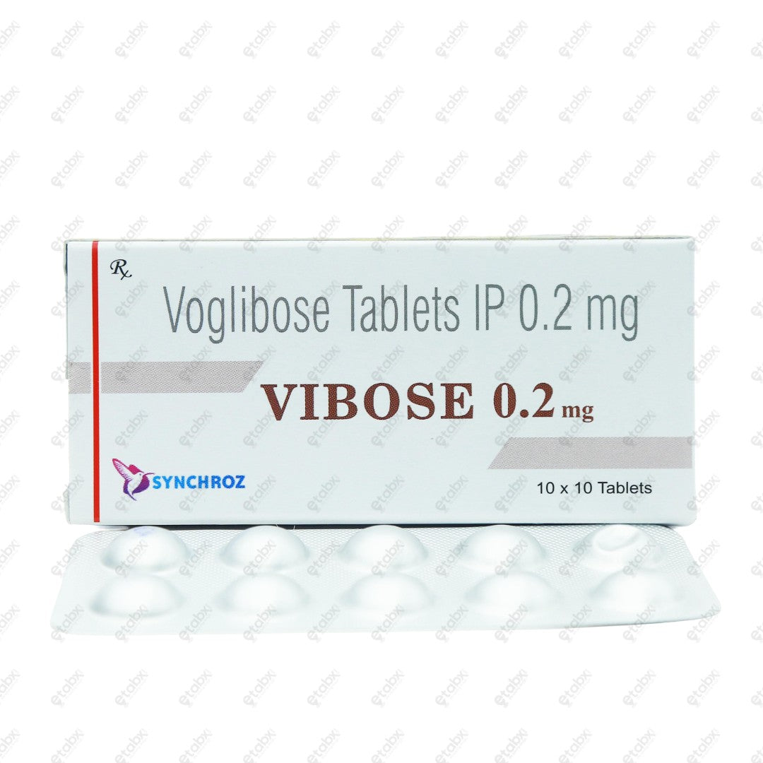 Vibose 0.2mg Tablet 10's