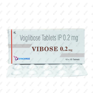 Vibose 0.2mg Tablet 10's