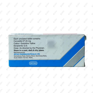 Carca 25mg Tablet 10's
