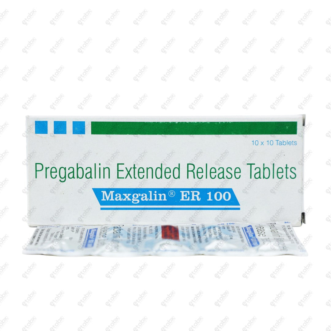 Maxgalin ER 100mg Tablet 10's
