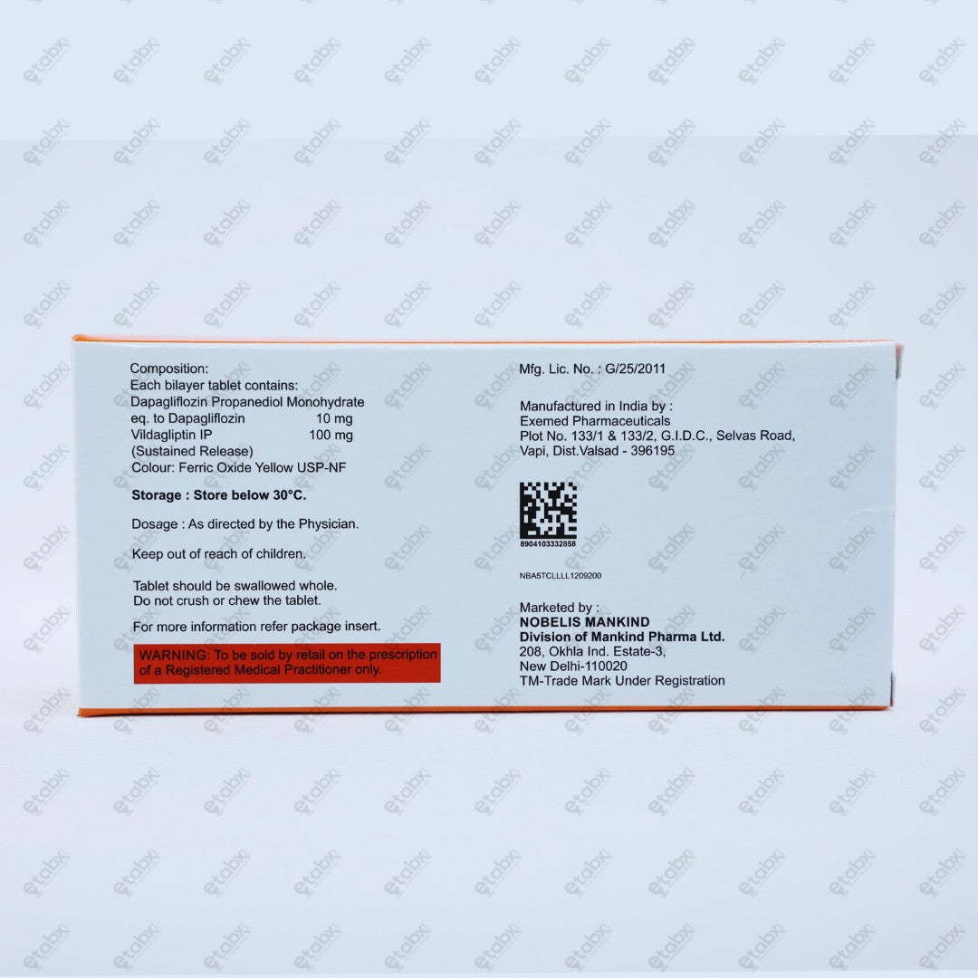 Zukanorm D 10mg Tablet