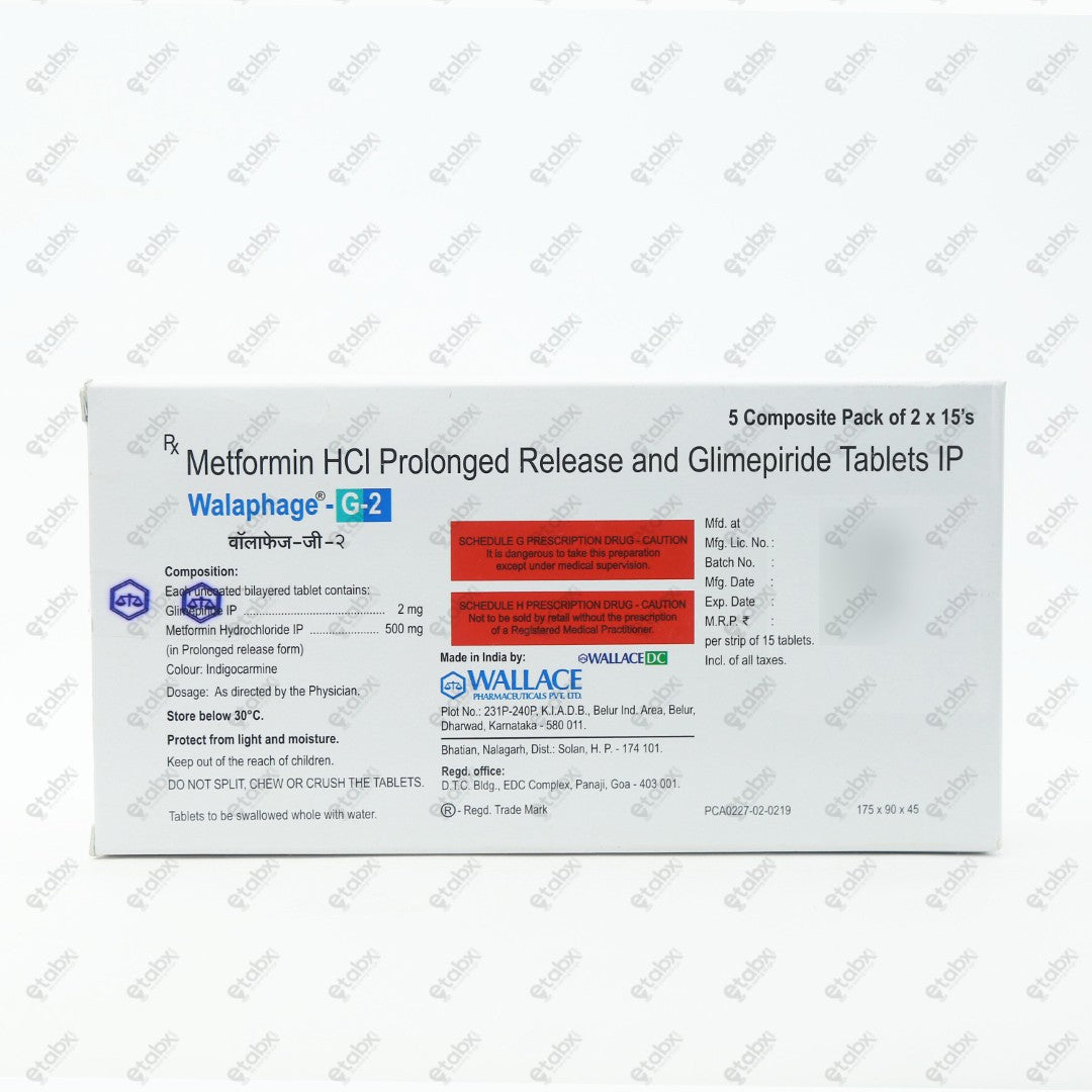 WALAPHAGE G2 Combination Tablets
