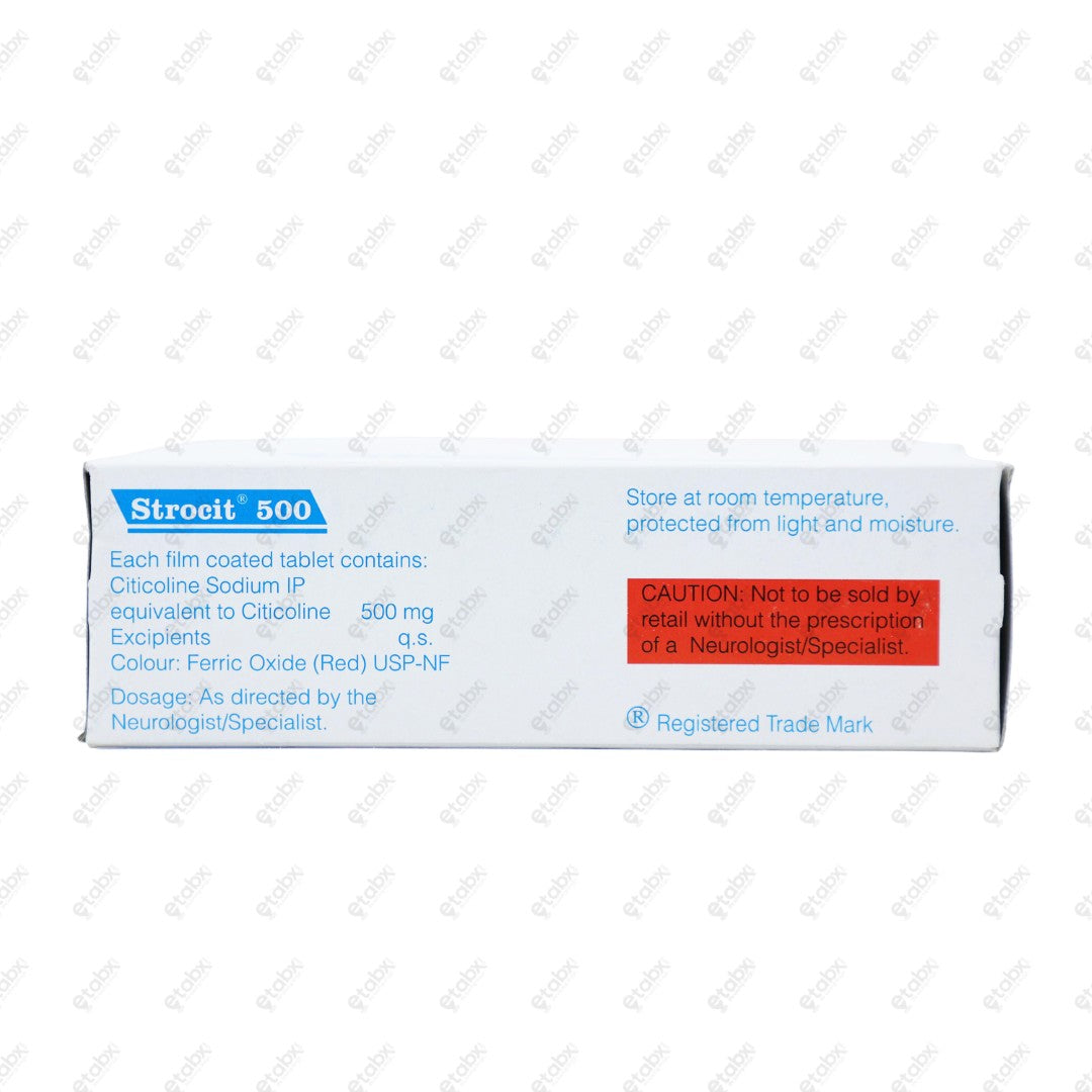 STROCIT 500mg Tablet 10's