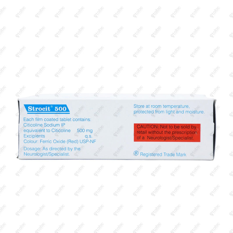 STROCIT 500mg Tablet 10's