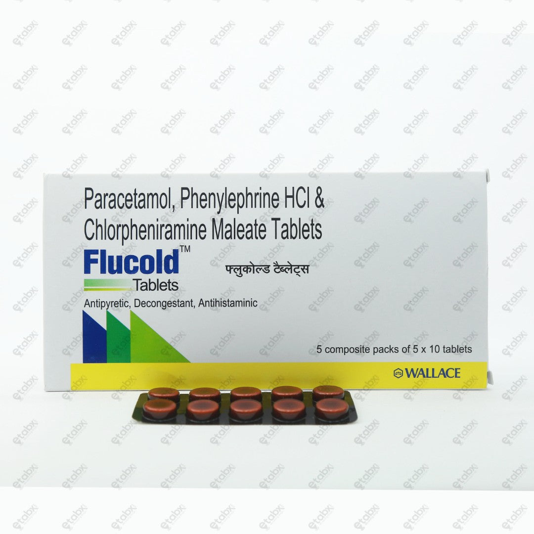 Flucold Tablet 10's