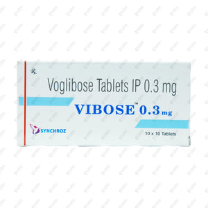 Vibose 0.3mg Tablet 10's