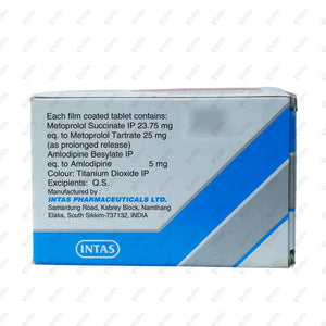 AMTAS M 25MG Tablet 15's