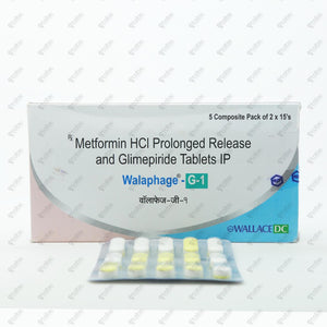 WALAPHAGE G1 Anti-Diabetic Tablets (15's)
