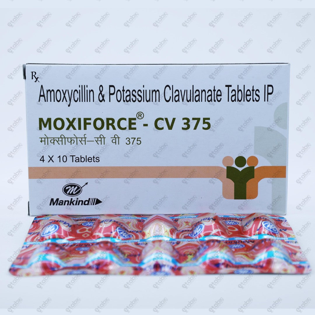 Moxiforce CV 375 Tablet 10's