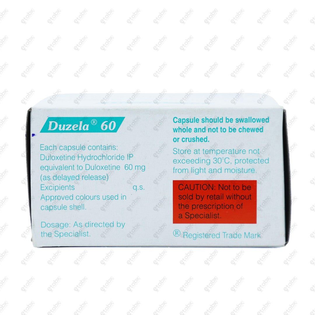 Duzela 60mg Tablet 10's