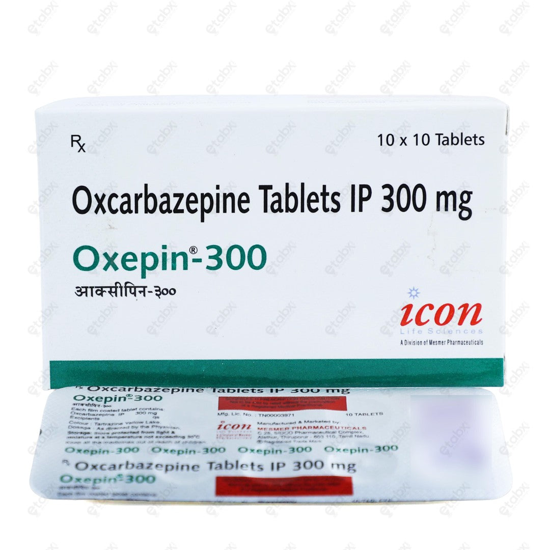 Oxepin 300mg Tablet 10's