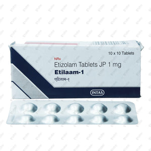Etilaam 1mg Tablets 10's