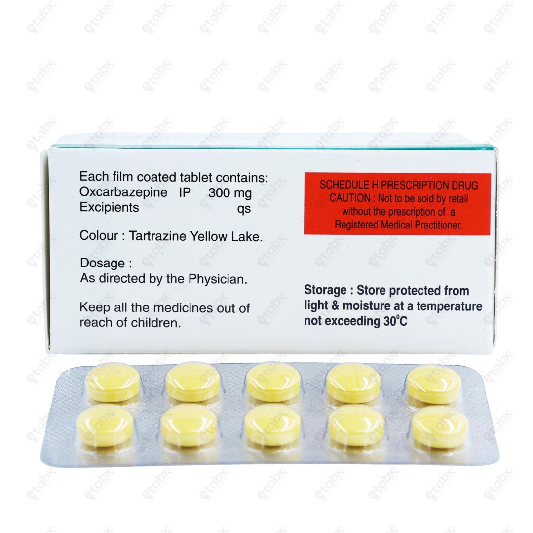 Oxepin 300mg Tablet 10's