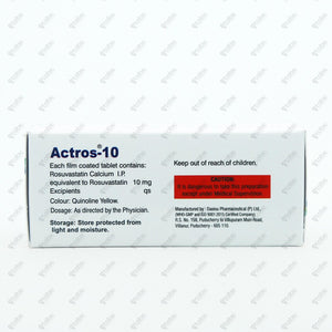Actros 10mg Tablet 10's