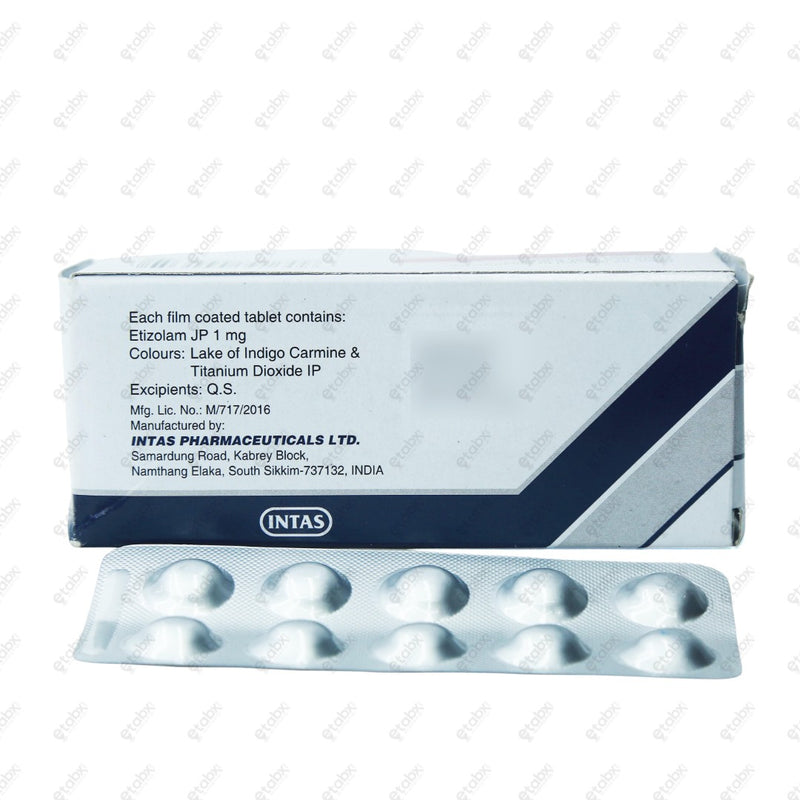 Etilaam 1mg Tablets 10's