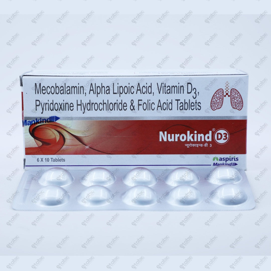 Nurokind D3 Tablet 10's