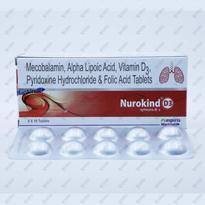 Nurokind D3 Tablet 10's