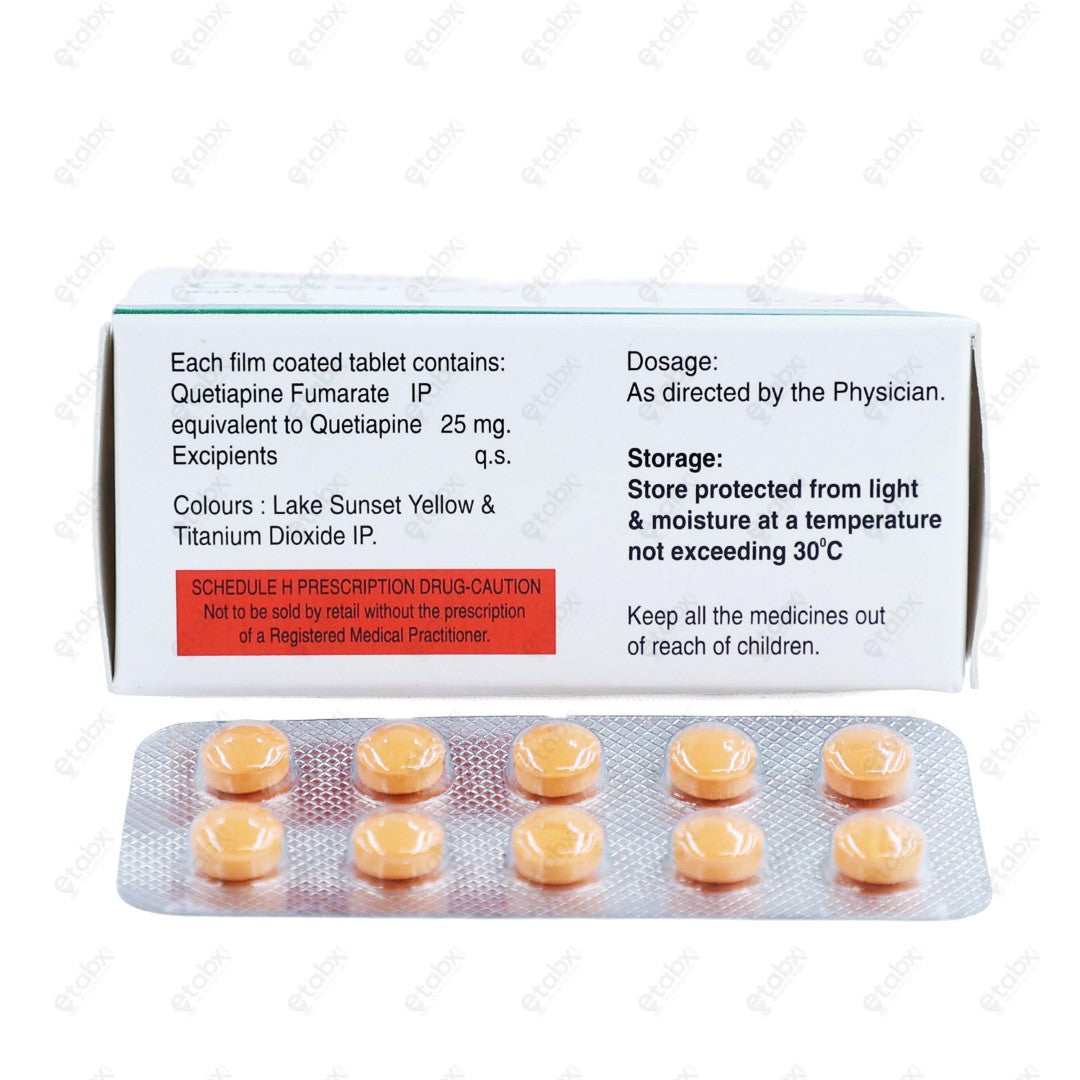 Quser 25mg Tablet 10's